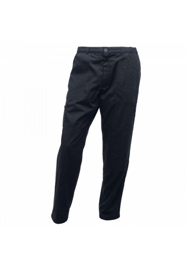 Regatta - Spodnie Męskie Wodoodporne. Kolor: niebieski. Sezon: lato. Sport: turystyka piesza