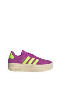 Adidas - Buty VL Court Bold. Kolor: różowy. Obcas: na platformie