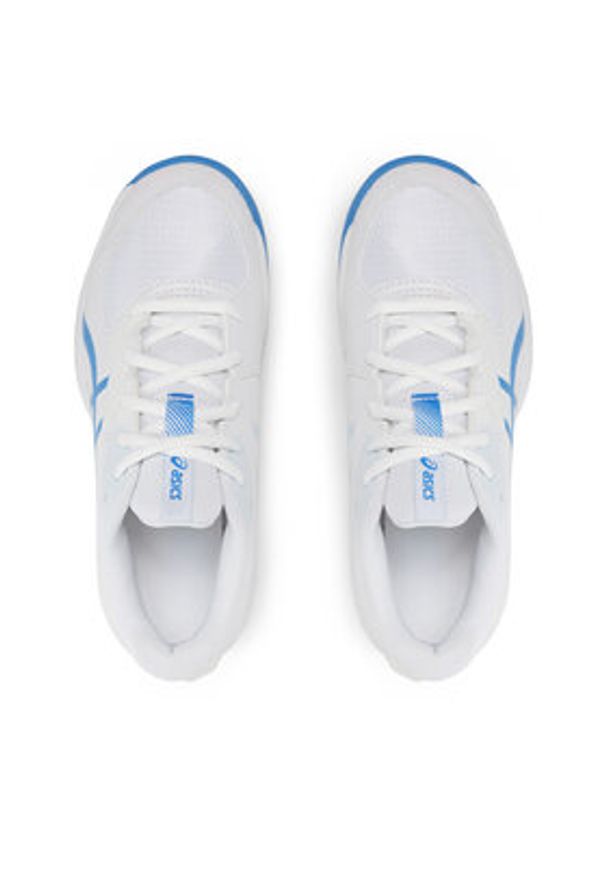 Asics Buty do tenisa Gel-Game Gs Clay/Oc 1044A082 Biały. Kolor: biały. Materiał: skóra. Sport: tenis
