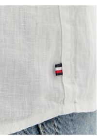 TOMMY HILFIGER - Tommy Hilfiger Koszula WW0WW48925 Biały Relaxed Fit. Kolor: biały. Materiał: len #4