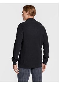 Blend Sweter 20714337 Czarny Regular Fit. Kolor: czarny. Materiał: bawełna #4