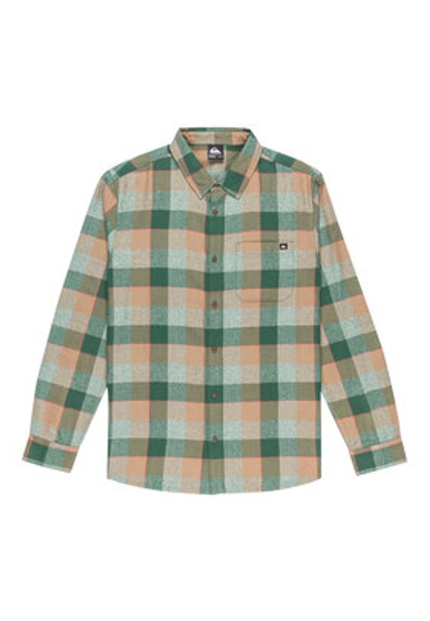 Quiksilver Koszula Motherfly Plaid EQYWT04642 Kolorowy Regular Fit. Materiał: bawełna. Wzór: kolorowy