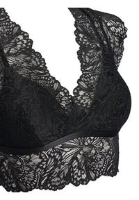 Hunkemöller Biustonosz top Posie 302448 Czarny. Kolor: czarny. Materiał: syntetyk