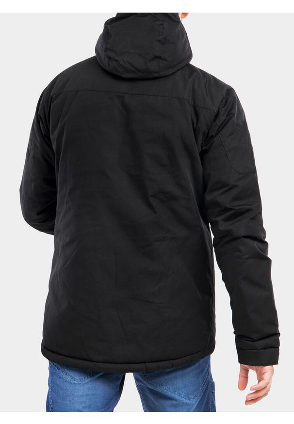 Fjällräven - Kurtka zimowa męska Fjallraven Skogso Padded Jacket. Kolor: czarny. Materiał: syntetyk. Sezon: zima