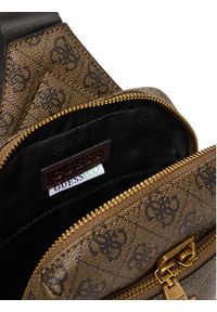 Guess Saszetka HMMILO P5226 Brązowy. Kolor: brązowy. Materiał: skóra #3