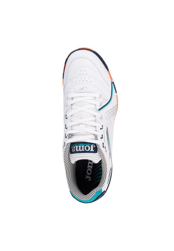 Joma - Męskie Buty Sportowe Dribling 2423. Kolor: pomarańczowy, biały, wielokolorowy, żółty