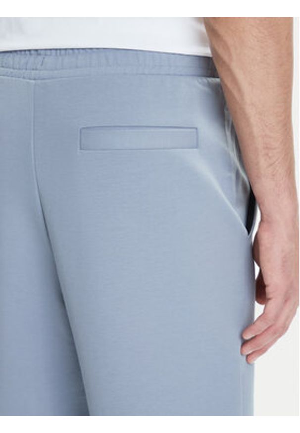 BOSS Spodnie dresowe Hadiko 50506141 Szary Regular Fit. Kolor: szary. Materiał: bawełna