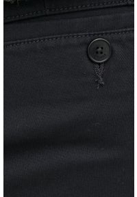 TOMMY HILFIGER - Tommy Hilfiger spodnie męskie kolor czarny w fasonie chinos. Kolor: czarny. Materiał: bawełna, włókno #4
