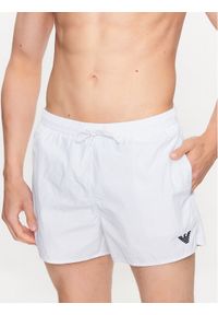 Emporio Armani Underwear Szorty kąpielowe 211756 3R422 00010 Biały Regular Fit. Kolor: biały. Materiał: syntetyk #1