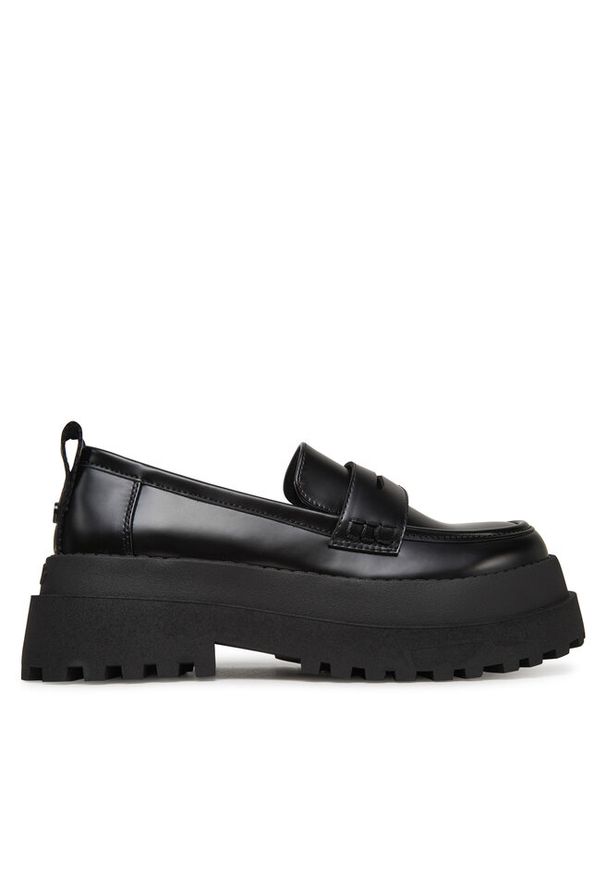 Loafersy Buffalo. Kolor: czarny