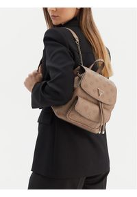 Guess Plecak 178551 Beżowy. Kolor: beżowy. Materiał: skóra #1