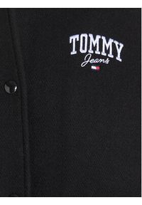 Tommy Jeans Kurtka bomber Cord Mix Letterman DW0DW16592 Czarny Regular Fit. Kolor: czarny. Materiał: wełna, syntetyk #2