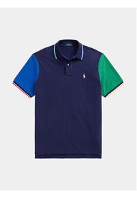 Polo Ralph Lauren Polo 710934904001 Granatowy Classic Fit. Typ kołnierza: polo. Kolor: niebieski. Materiał: bawełna #3