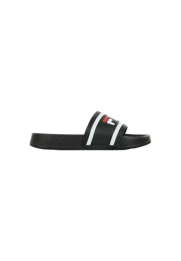 Klapki damskie Fila Morro Bay Slipper 20 Wmn. Kolor: czarny. Materiał: materiał, syntetyk