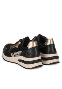 Rieker Półbuty M6616-00 Czarny. Kolor: czarny. Materiał: skóra #4