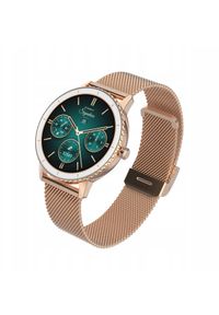 GARETT - Smartwatch Garett Grace Różowe złoto. Rodzaj zegarka: smartwatch. Kolor: różowy, złoty, wielokolorowy #1