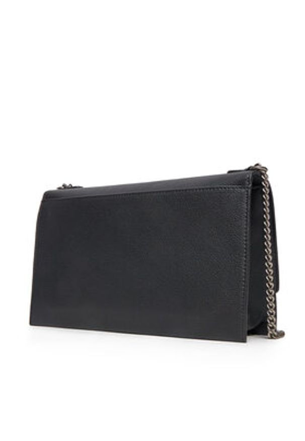 Calvin Klein Jeans Torebka K60K612709 Czarny. Kolor: czarny. Materiał: skórzane