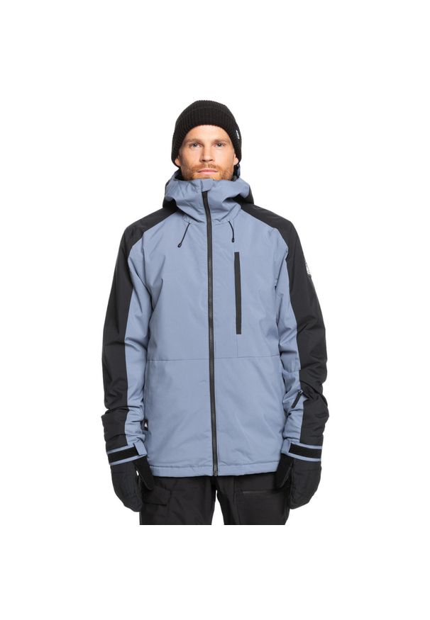 Quiksilver - Kurtka śniegowa techniczna dla Mężczyzn MISSION Szary. Kolor: szary. Materiał: poliester. Sezon: zima. Sport: narciarstwo
