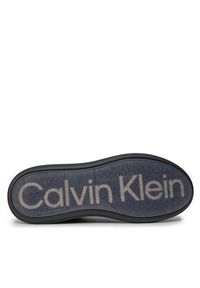 Calvin Klein Sneakersy Low Top Lace Up Pet HM0HM01288 Czarny. Kolor: czarny. Materiał: skóra