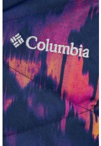 columbia - Columbia - Kurtka puchowa. Kolor: fioletowy. Materiał: puch. Długość rękawa: raglanowy rękaw #3