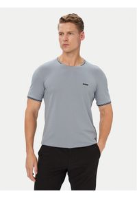 BOSS T-Shirt Taul 50521245 Szary Regular Fit. Kolor: szary. Materiał: bawełna #1