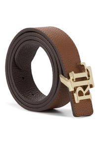 Lauren Ralph Lauren - Pasek Damski LAUREN RALPH LAUREN. Kolor: brązowy