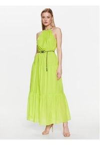 MICHAEL Michael Kors Sukienka codzienna MS381P04YJ Zielony Regular Fit. Okazja: na co dzień. Kolor: zielony. Materiał: bawełna. Typ sukienki: proste. Styl: casual #3