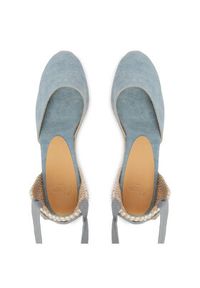 Castañer Espadryle Carina 21644 Niebieski jasny. Kolor: niebieski. Materiał: materiał #6