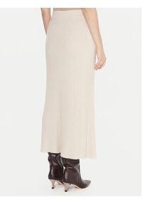 Kontatto Spódnica maxi 3M0955C Kremowy Regular Fit. Kolor: kremowy. Materiał: syntetyk #2