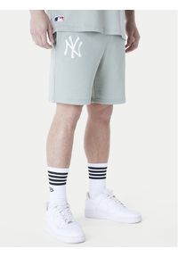 New Era Szorty sportowe New York Yankees MLB League Essentials 60596184 Zielony Regular Fit. Kolor: zielony. Materiał: bawełna. Styl: sportowy
