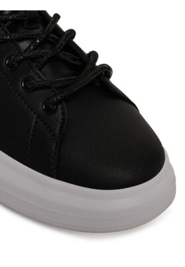 Just Cavalli Sneakersy 79RA3SB1 ZPB59 Czarny. Kolor: czarny. Materiał: skóra