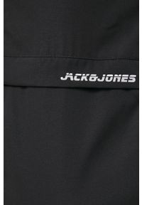 Jack & Jones kurtka męska kolor czarny przejściowa. Okazja: na co dzień. Kolor: czarny. Materiał: poliester. Styl: casual #5