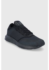 adidas Originals - Buty Swift Run X. Zapięcie: sznurówki. Kolor: czarny. Materiał: guma. Sport: bieganie