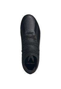 Adidas - Buty piłkarskie adidas X Crazyfast.3 Fg Jr ID9355 czarne. Zapięcie: sznurówki. Kolor: czarny. Materiał: syntetyk. Sport: piłka nożna #4