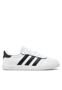 Adidas - adidas Sneakersy Breaknet Sleek IH5426 Biały. Kolor: biały. Materiał: skóra