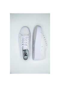Trampki DC Shoes cu platforma Manual Platform, Kobiety. Kolor: biały. Materiał: materiał. Obcas: na platformie. Sport: skateboard