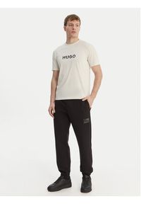 Hugo - HUGO T-Shirt Dumeo 50557437 Écru Regular Fit. Materiał: bawełna #3