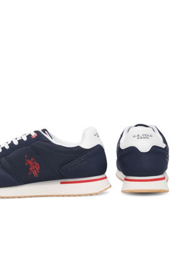 U.S. Polo Assn. Sneakersy ALTENA001A Granatowy. Kolor: niebieski. Materiał: materiał