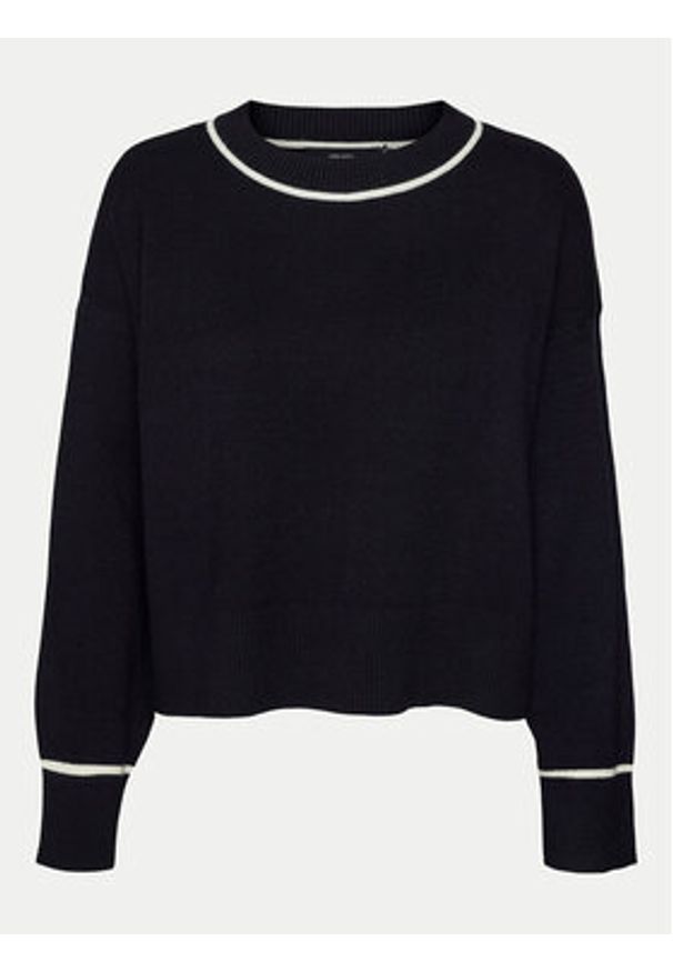 Vero Moda Sweter Saba 10318077 Czarny Regular Fit. Kolor: czarny. Materiał: syntetyk