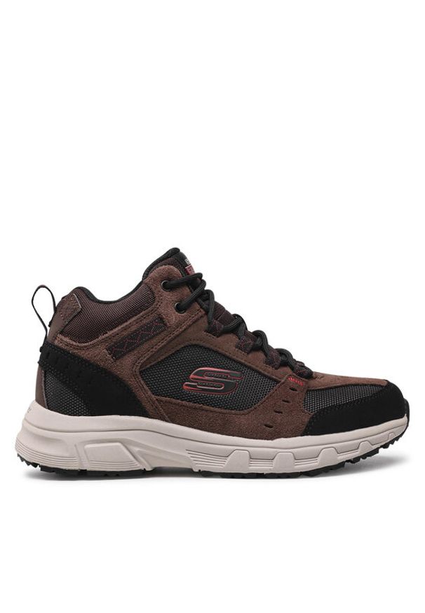 skechers - Skechers Trekkingi Ironhide 51895/CHOC Brązowy. Kolor: brązowy. Materiał: materiał. Sport: turystyka piesza