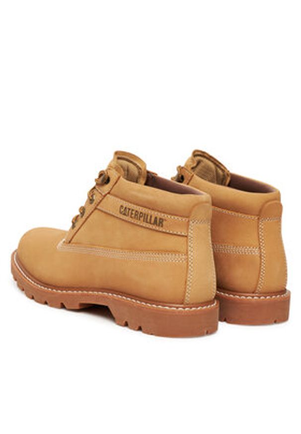 CAT Footwear Trapery Colorado 2.0 Chukka P726362 Brązowy. Kolor: brązowy. Materiał: nubuk, skóra