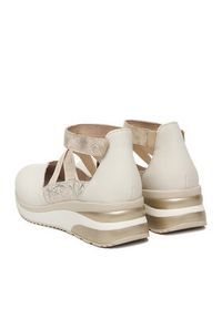 Remonte Półbuty D2411-81 Beżowy. Kolor: beżowy. Materiał: skóra, syntetyk #4