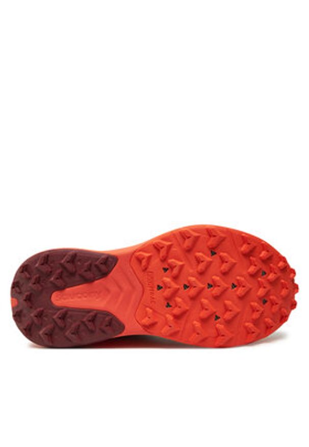 Saucony Buty do biegania Xodus Ultra 3 S10914 Czerwony. Kolor: czerwony. Materiał: materiał