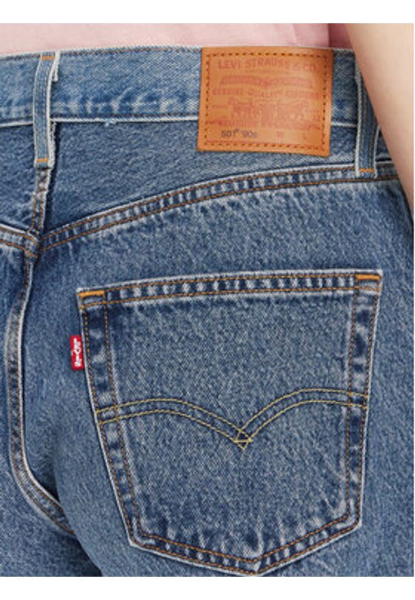 Levi's® Jeansy Western 501® 001V3-0001 Niebieski Regular Fit. Kolor: niebieski
