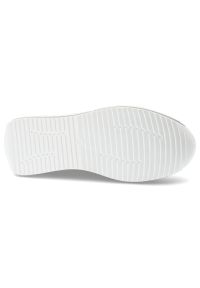 Sneakersy damskie Vinceza, e skóry naturalnej licowej ażurowa cholewka sznurowanie lekka platforma casual, białe, 95387. Okazja: na co dzień. Zapięcie: sznurówki. Kolor: biały. Materiał: skóra. Szerokość cholewki: normalna. Wzór: ażurowy. Obcas: na platformie. Styl: casual #4