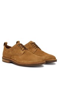 Clarks Półbuty Aldwin Lace 26186448 Brązowy. Kolor: brązowy. Materiał: zamsz, skóra #6