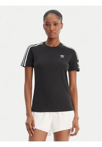Adidas - adidas T-Shirt Lock Up ED7530 Czarny Regular Fit. Kolor: czarny. Materiał: bawełna #1