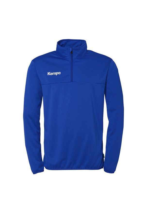 KEMPA - Dziecięcy top treningowy 1/4 zip Kempa. Kolor: wielokolorowy, niebieski, czarny. Sport: piłka ręczna