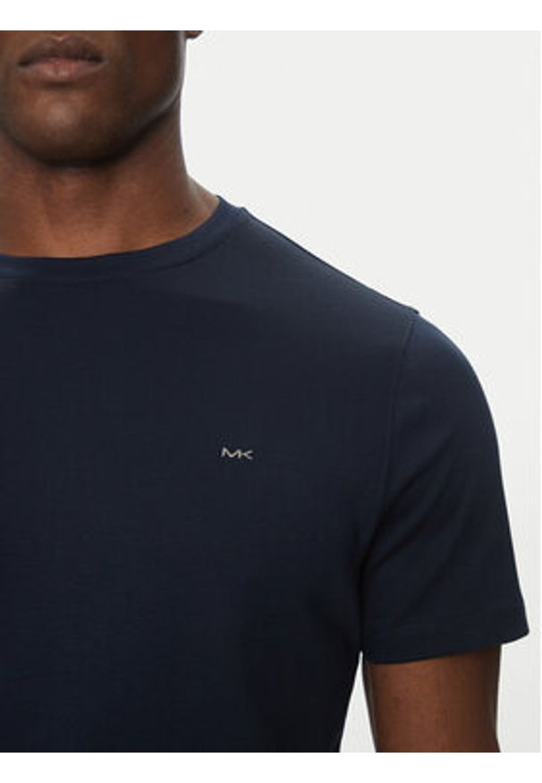 Michael Kors T-Shirt CB95FJ2C93 Granatowy Regular Fit. Kolor: niebieski. Materiał: bawełna