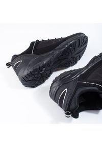 Czarne buty trekkingowe męskie DK. Kolor: czarny. Materiał: materiał #3